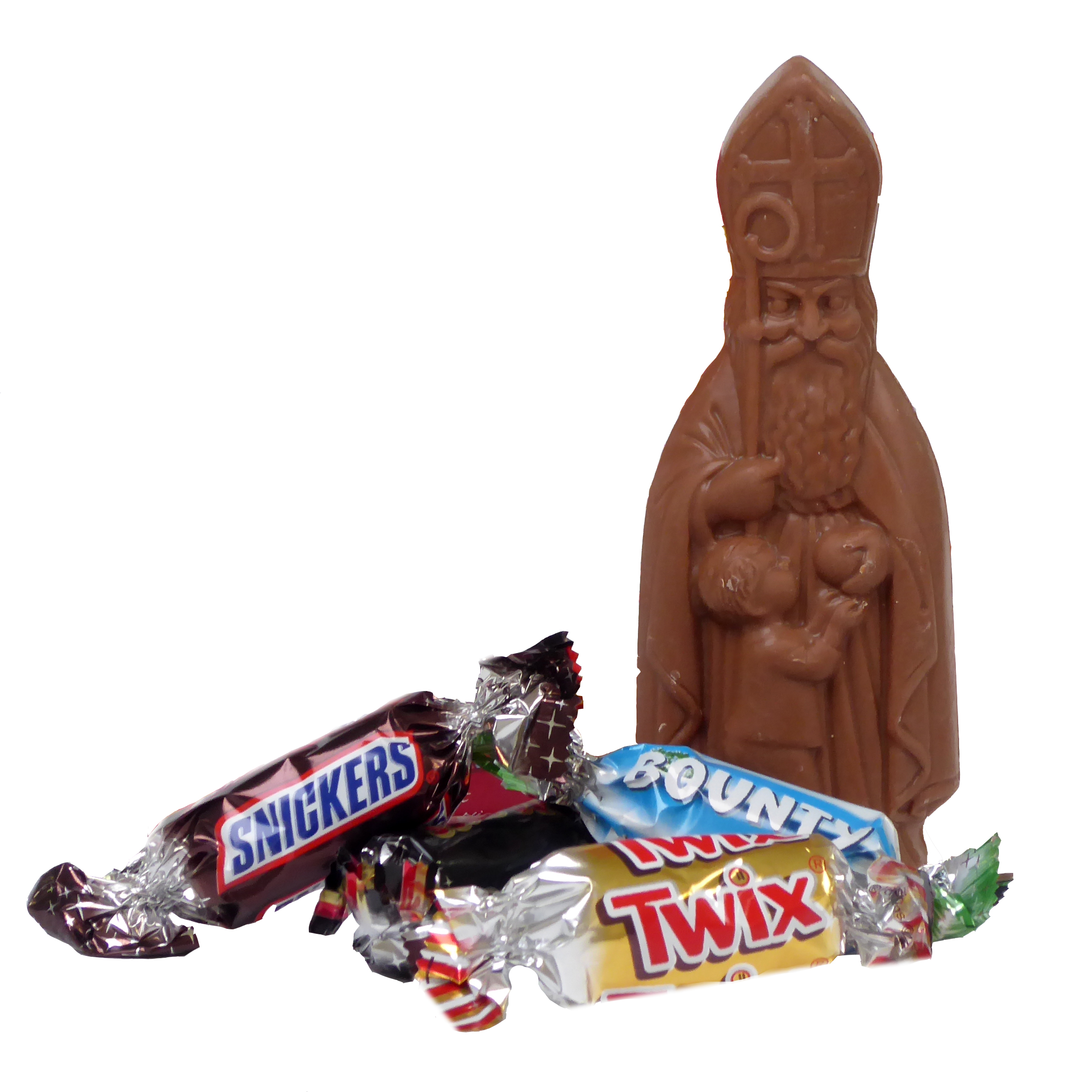 sintpakketten met Belgische chocolade